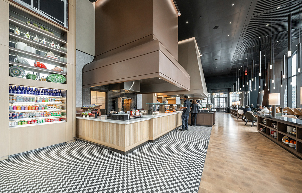 JRM Construction Management builds “The Exchange,” a destination amenity experience inside JPMorgan Chase’s Global HQ